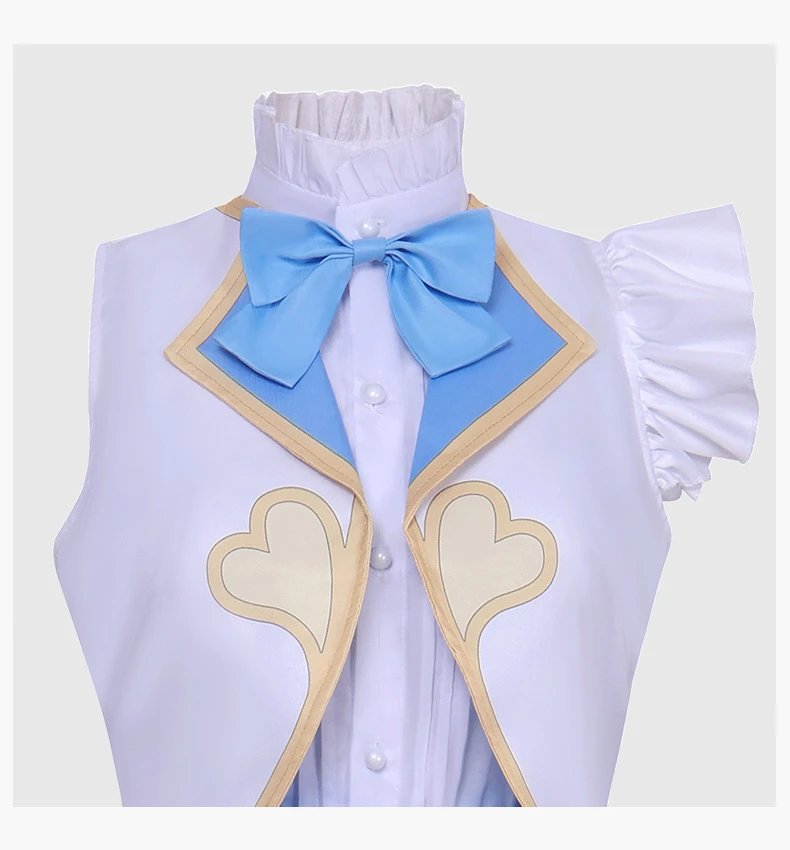 Design World Plan (Momoi Airi Theater Version) Cosplay Costume Set Pink White - 18