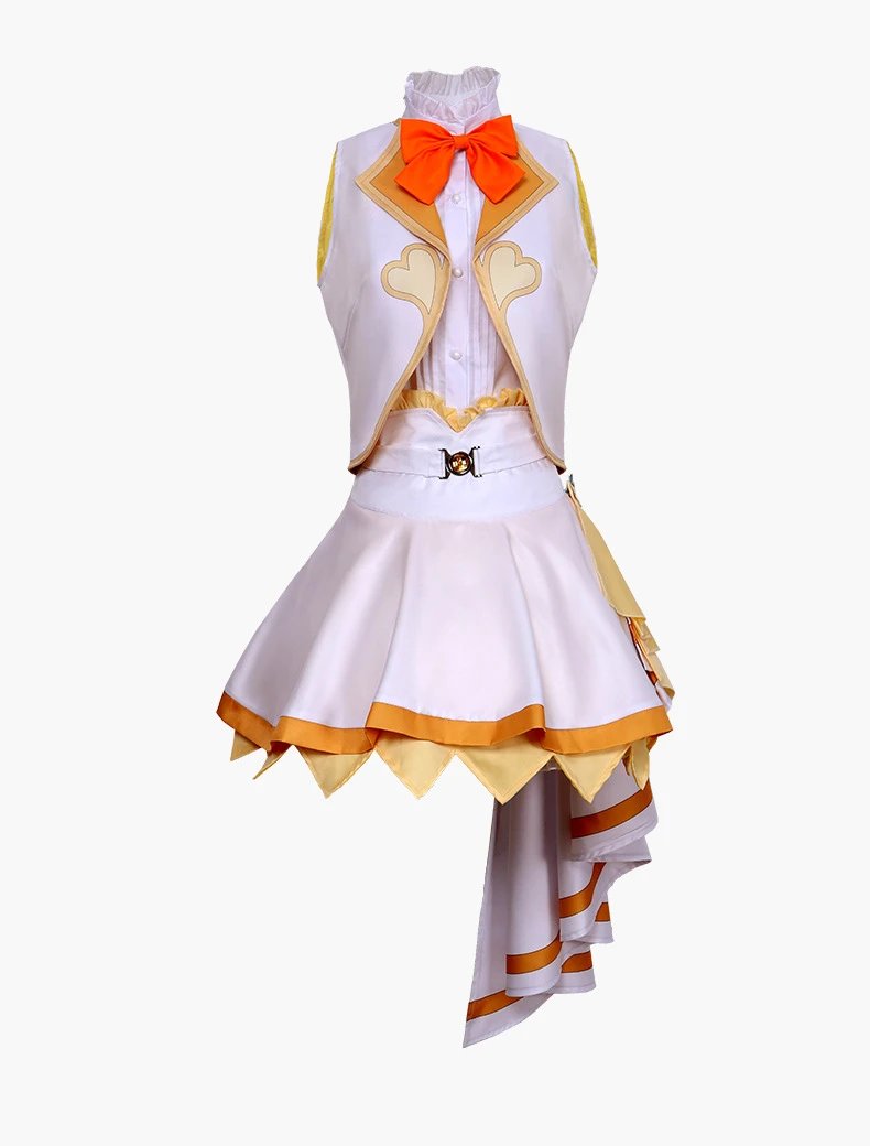 Design World Plan (Momoi Airi Theater Version) Cosplay Costume Set Pink White - 36