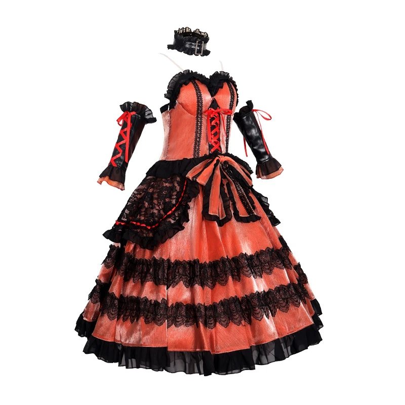 Unbranded Dresses Date A Live Kurumi Tokisaki cosplay dress set image 4