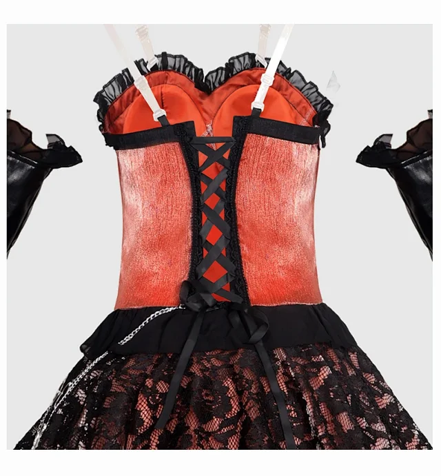 Unbranded Dresses Date A Live Kurumi Tokisaki cosplay dress set product detail image 14