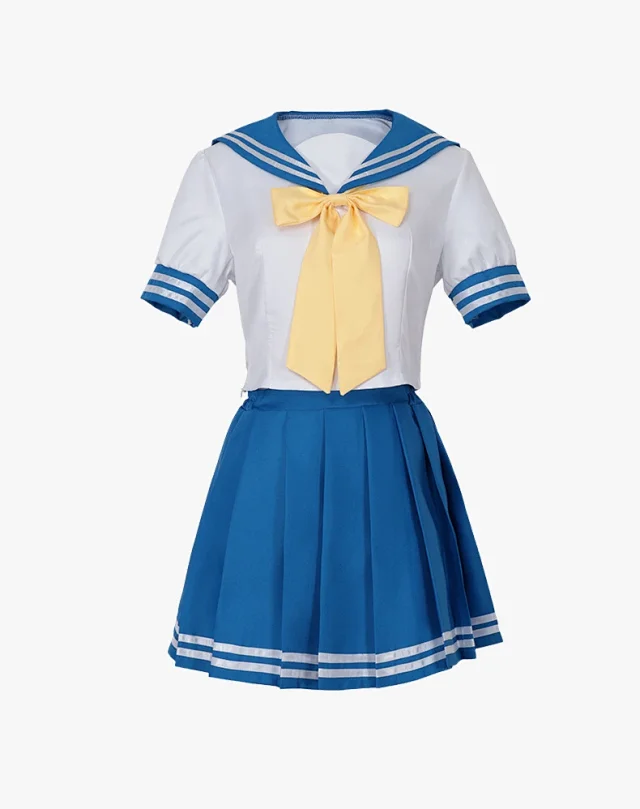 Unbranded Matching Sets Lucky Star Izumi Konata Sailor School Uniform Costume product detail image 3