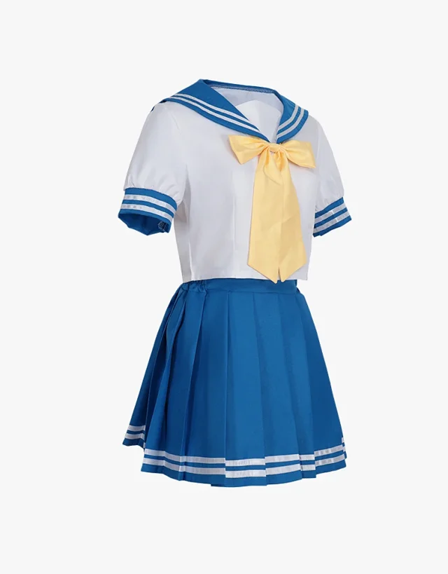 Unbranded Matching Sets Lucky Star Izumi Konata Sailor School Uniform Costume product detail image 5