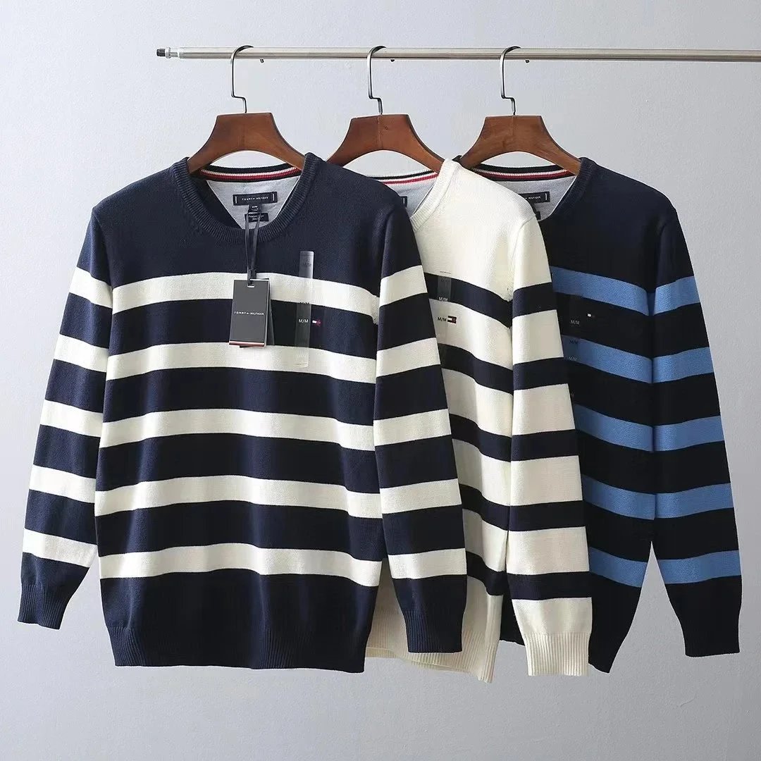 Tommy Hilfiger Half-Zip Sweater Charcoal Gray - 6