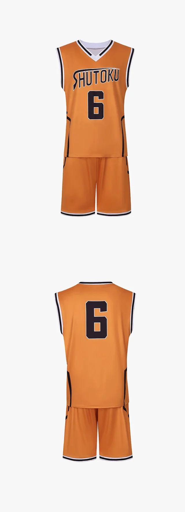 Unbranded Matching Sets Kuroko's Basketball Team Uniform Set product detail image 5