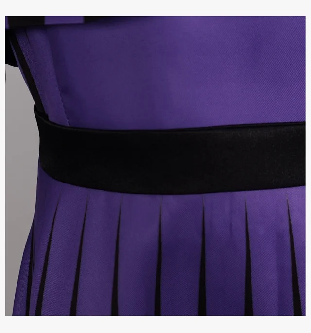 Unbranded Matching Sets 856 Purple and Black Striped Costume Set product detail image 8