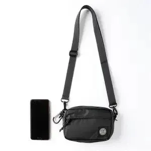 Design Compact Crossbody Bag Black - 1