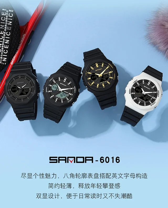SANDA Watches Analog-Digital Sports Watch product detail image 13