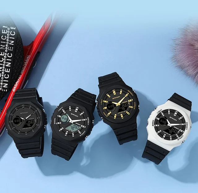 SANDA Watches Analog-Digital Sports Watch product detail image 36