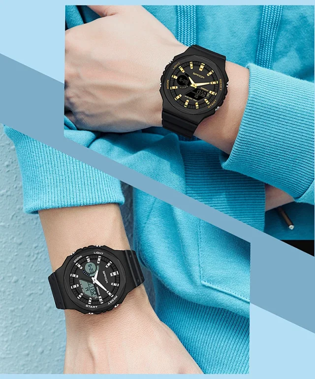SANDA Watches Analog-Digital Sports Watch product detail image 46