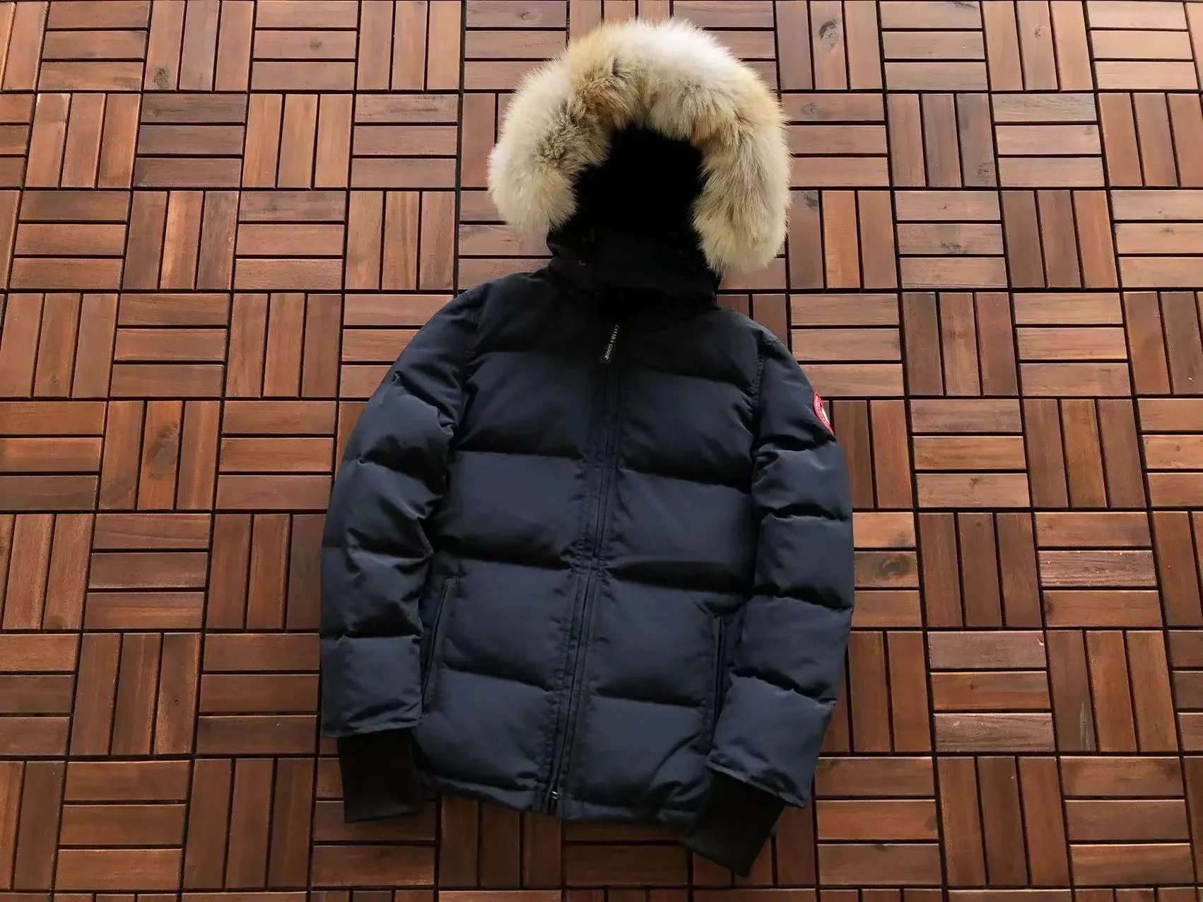 Canada Goose Down Jackets Fur-Trim Hooded Jacket — 16
