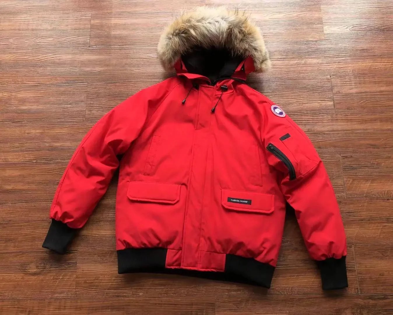 Canada Goose Down Jackets Fur-Trim Hooded Jacket — 27