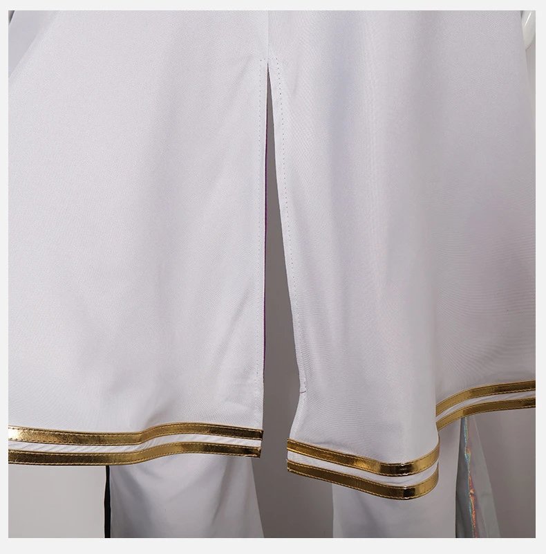 Design World Plan (Tian Ma Si) 5th Anniversary Gratitude Concert Costume Set White Yellow Holographic Performance Outfit - 38