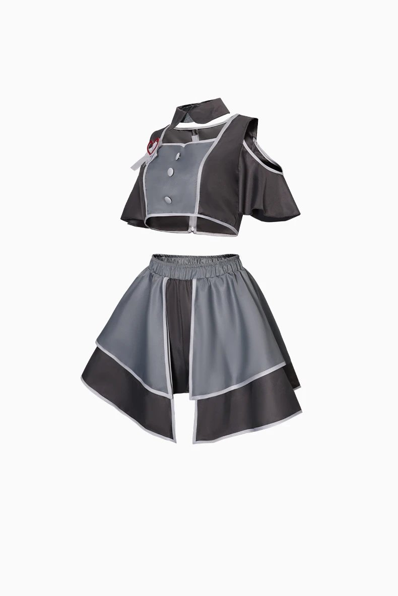 Design 5th Anniversary Concert Gray Cosplay Set - 17
