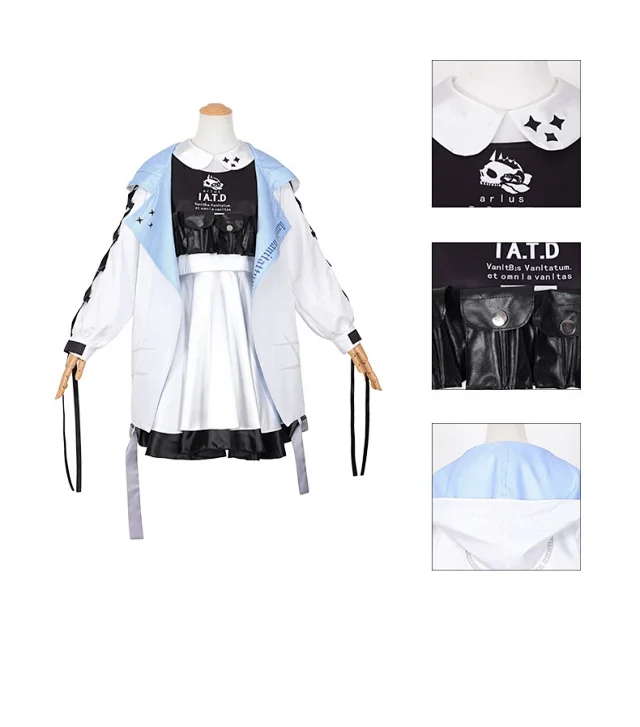 Unbranded Matching Sets Blue Archive Atsuko Cosplay Costume Set product detail image 4