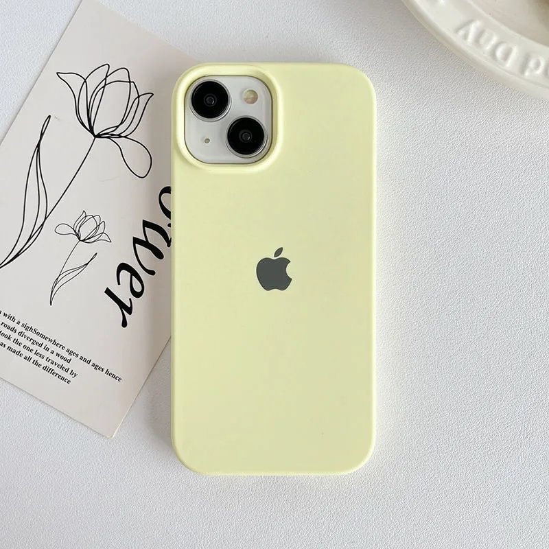 Milk yellow - [fully wrapped liquid silicone] - dirt resistant/non yellowing