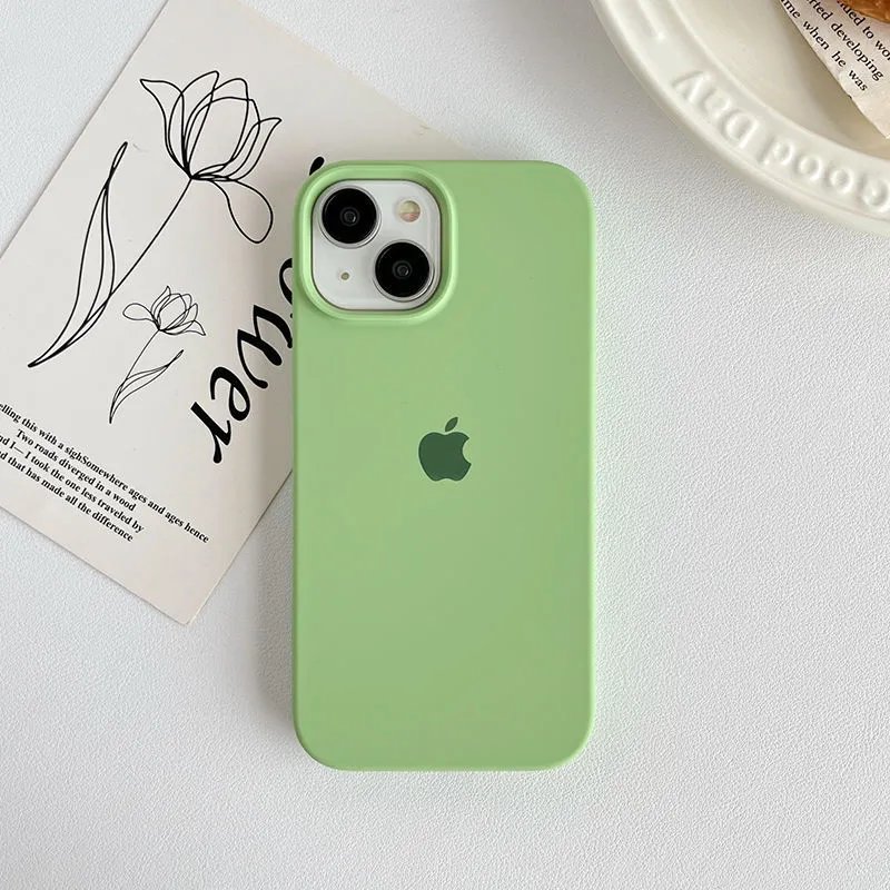 Mint green - [fully wrapped liquid silicone] - dirt resistant/non yellowing