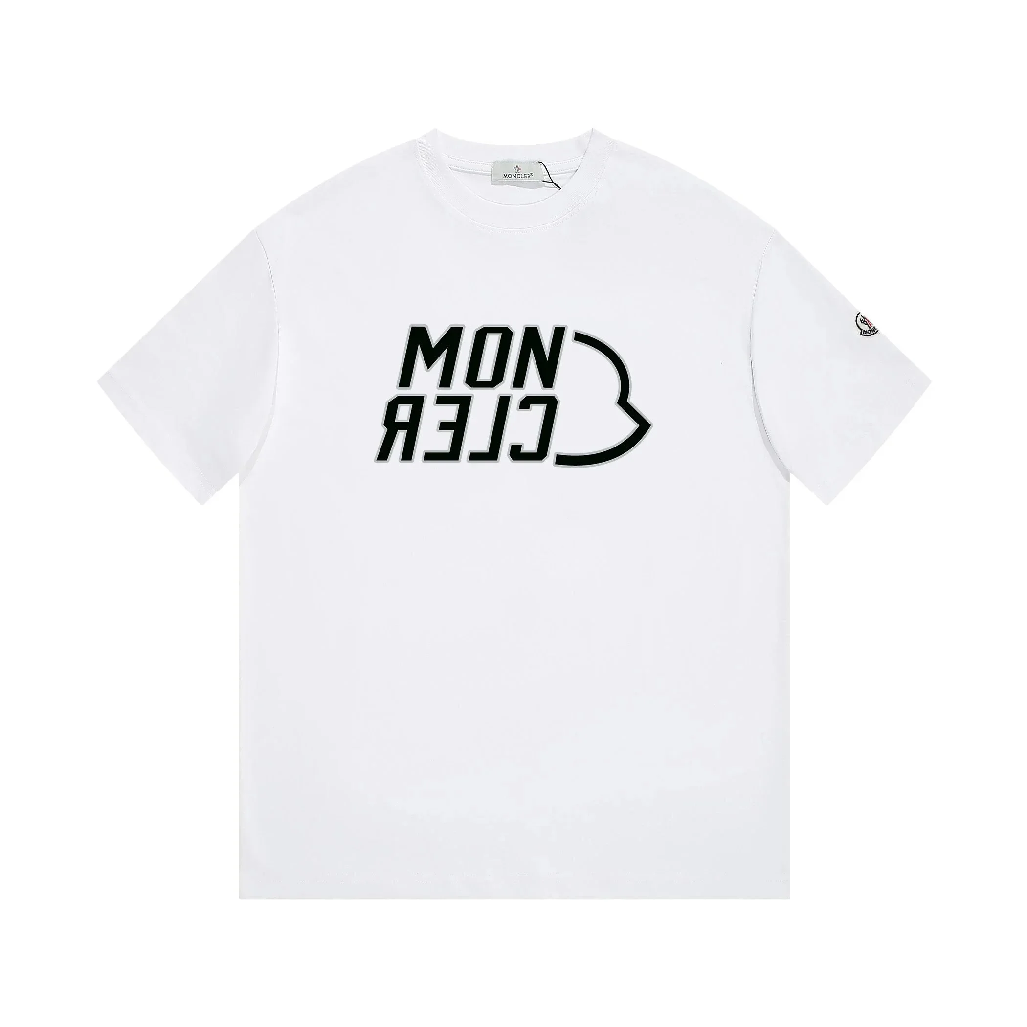 Moncler Reverse Mountain Logo Tee