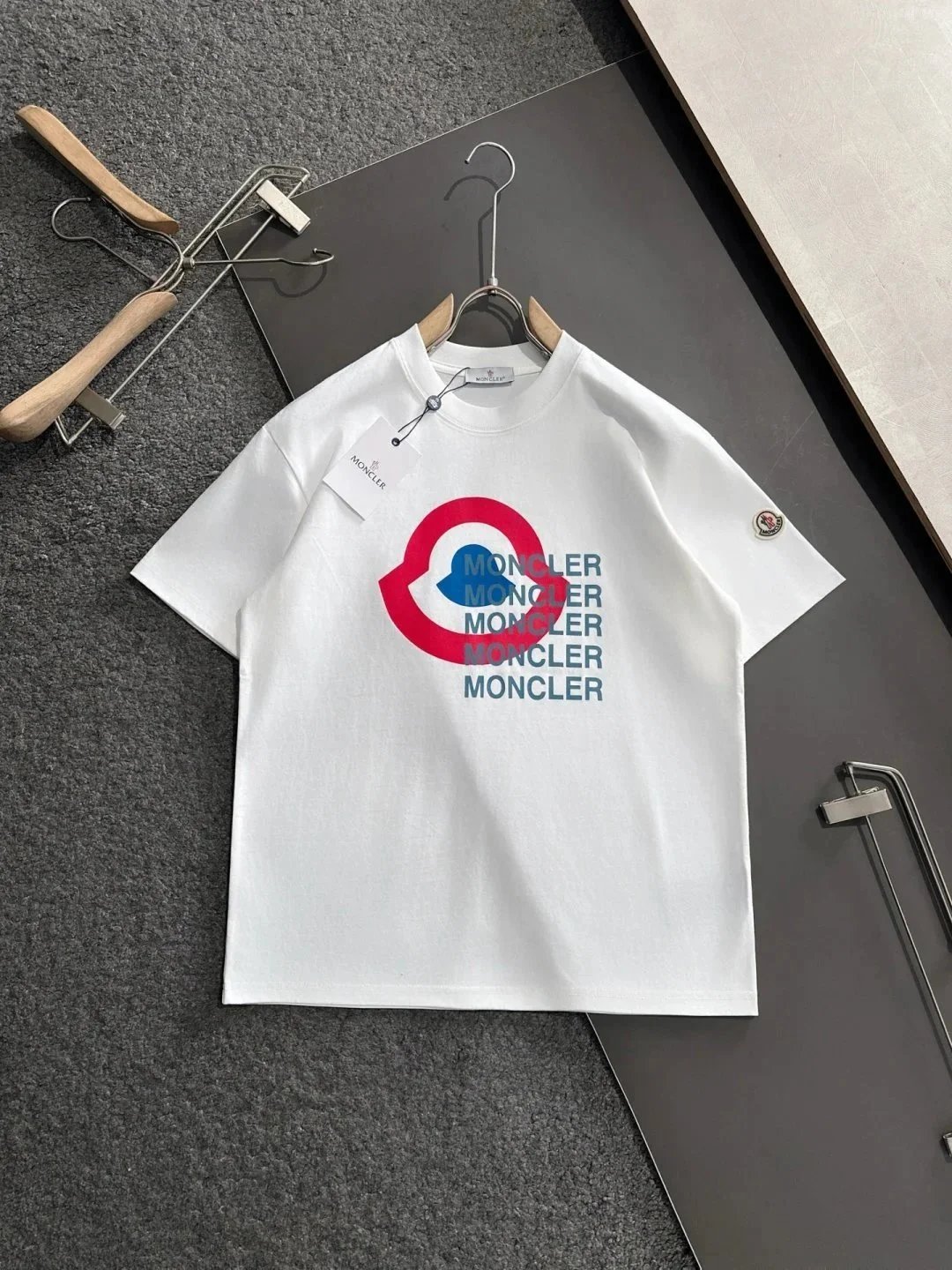 Moncler Logo Print Tee - rep Moncler