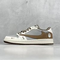 Barbed low-top gray-brown-19