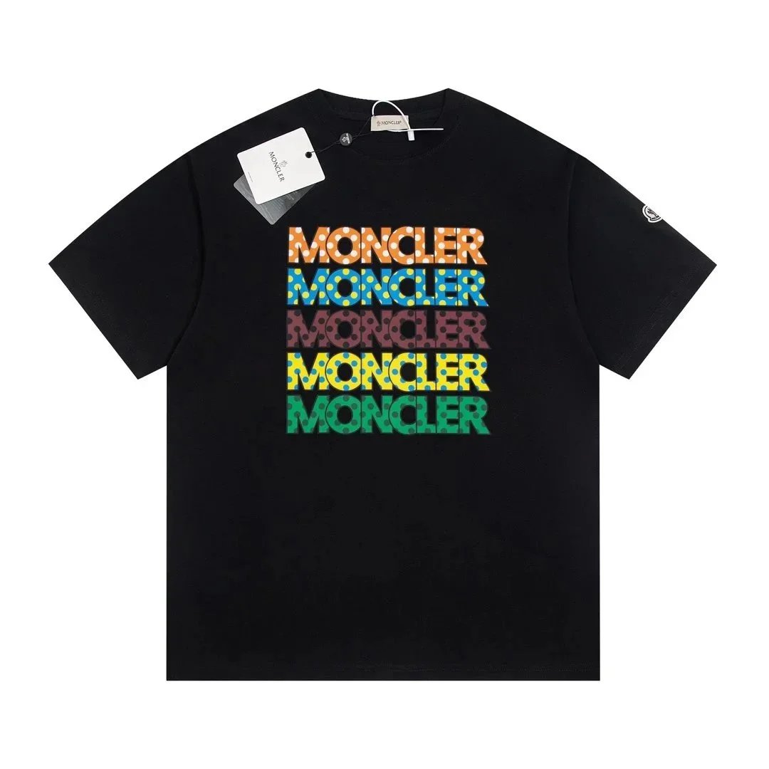 Moncler Polka Dot Logo Tee - rep Moncler