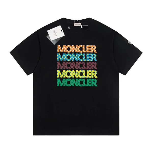 Moncler Polka Dot Logo Tee
