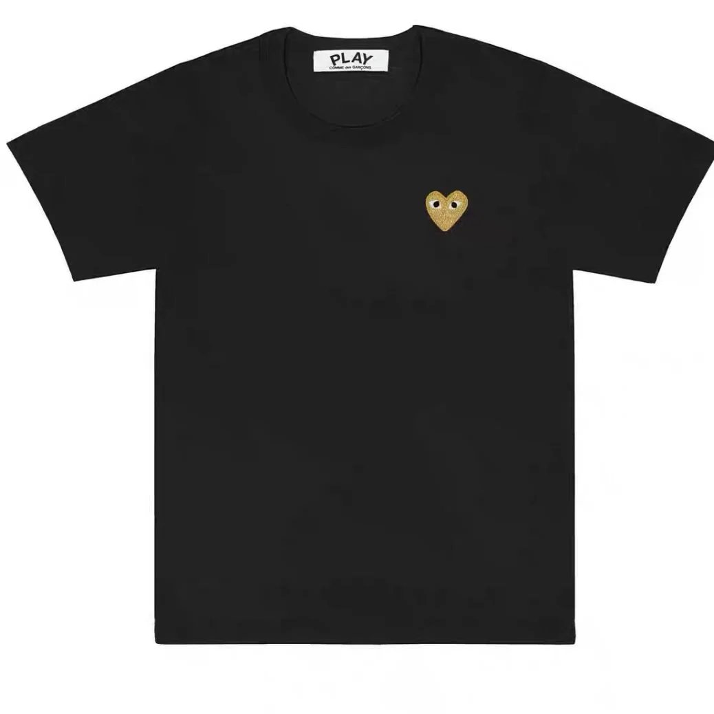 Black - Gold Heart