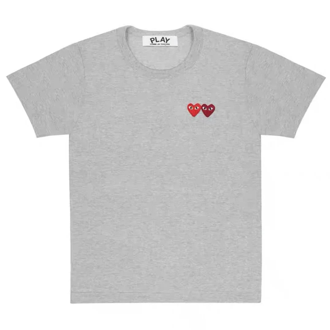 Gray - Double Heart