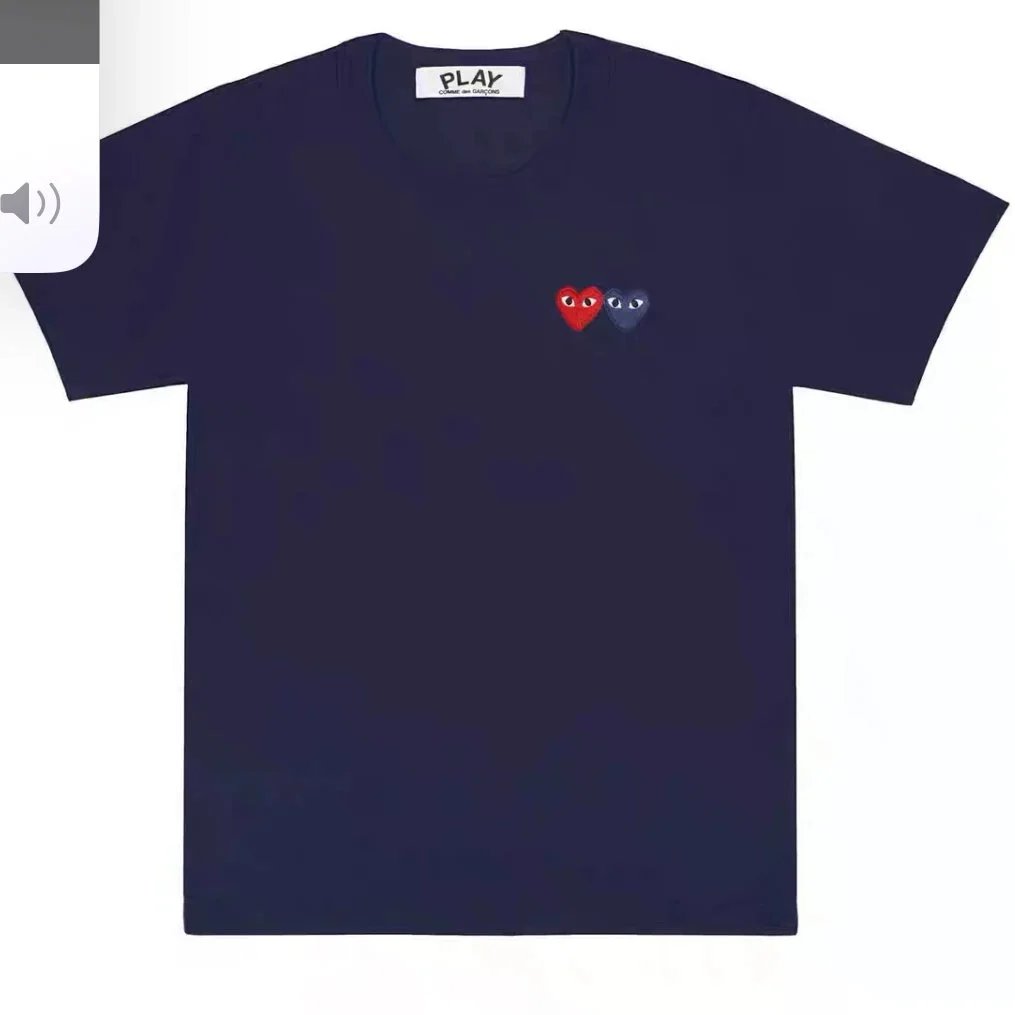 Navy - Double Heart