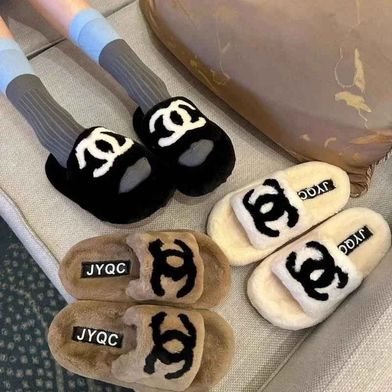 Chanel CC Logo Slippers [3 Colors Available]