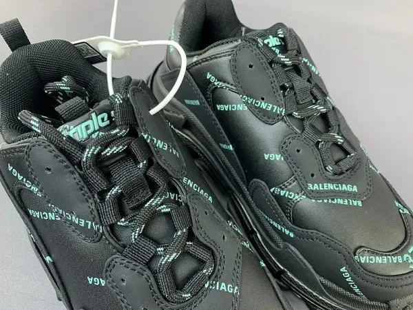 Balenciaga Triple S Light Gray Chunky Sneakers - 9
