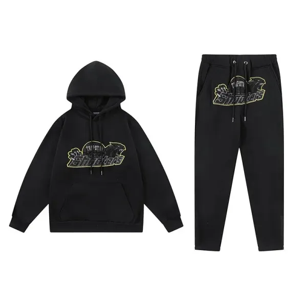 Traphouse It's A Secret Rainbow Hoodie and Sweatpants Set Black - 10