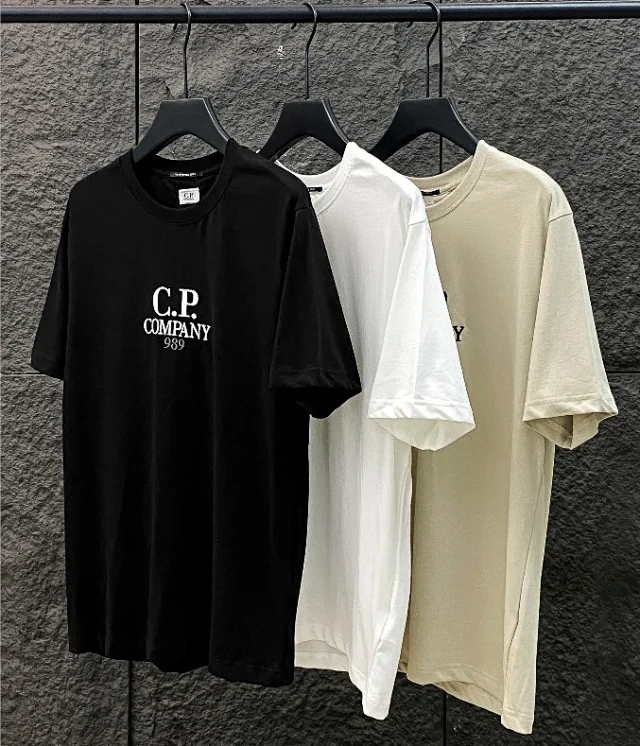 C.P. Company T-Shirts Crew-Neck Logo T-Shirt product detail image 14