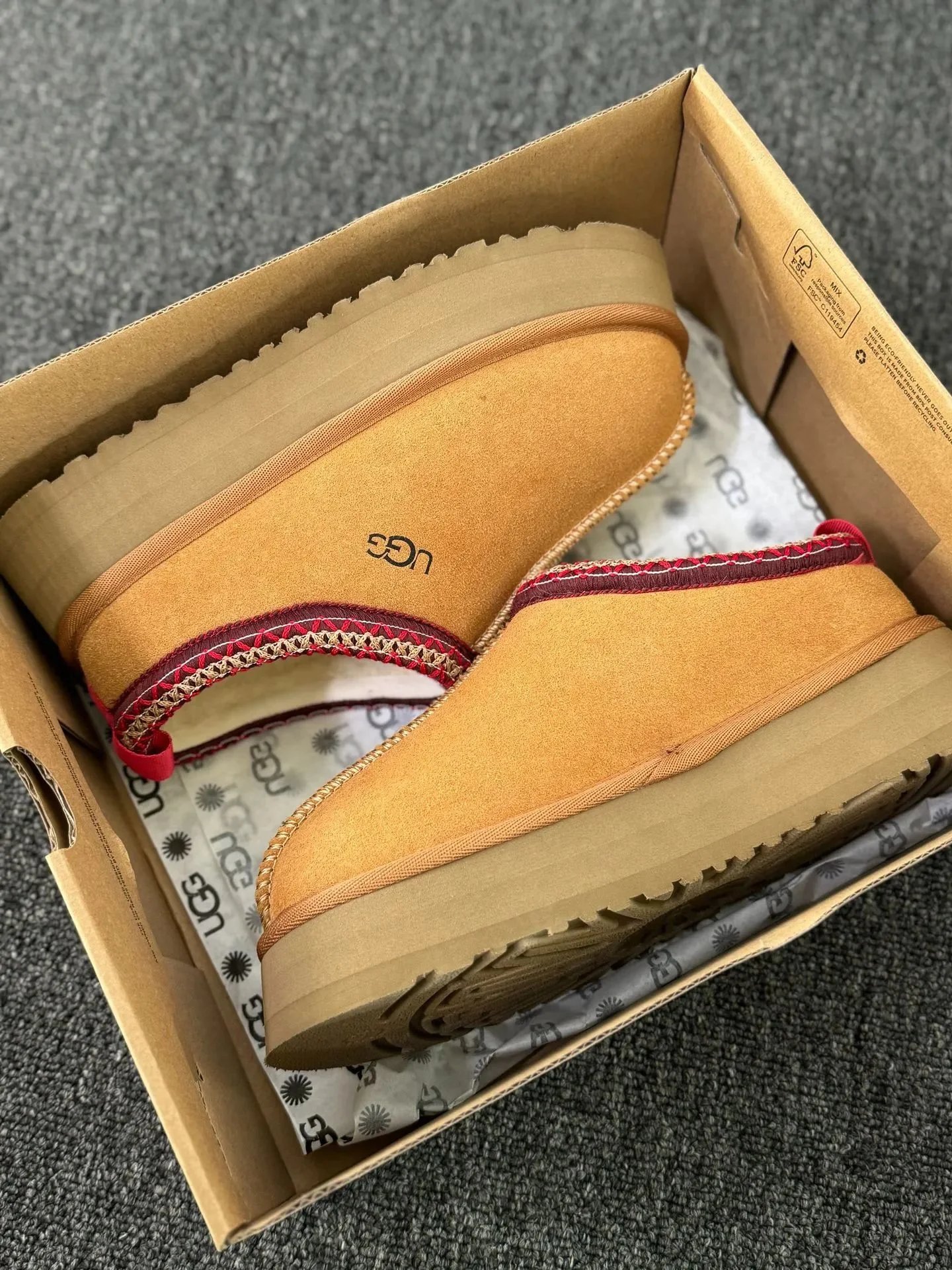 栗色//厚底雪地靴