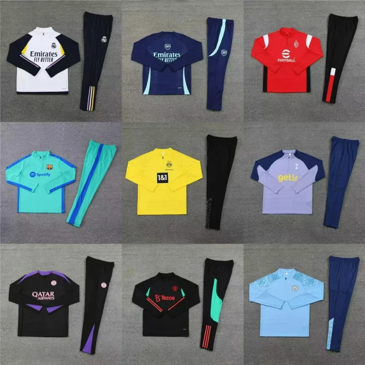 Football training suits