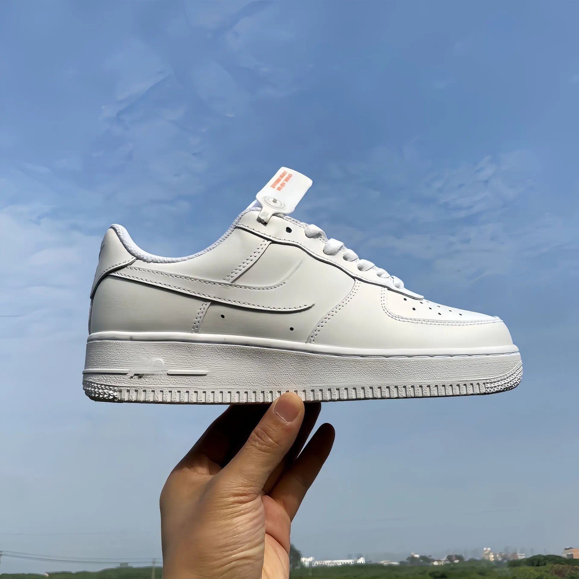复古百搭小白鞋板鞋运动鞋 - 133389