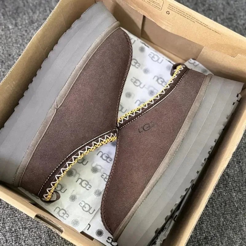 摩卡色//厚底雪地靴