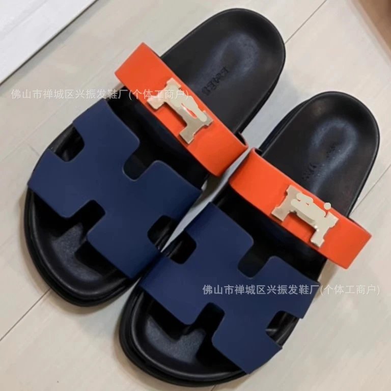 Hermès Oran Slide Sandals Pink Suede Slippers - 21