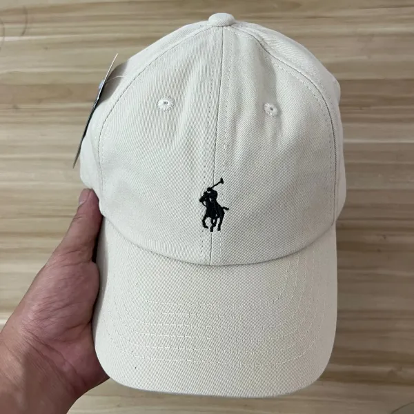 Ralph Lauren Polo Pony Black Baseball Cap - 15
