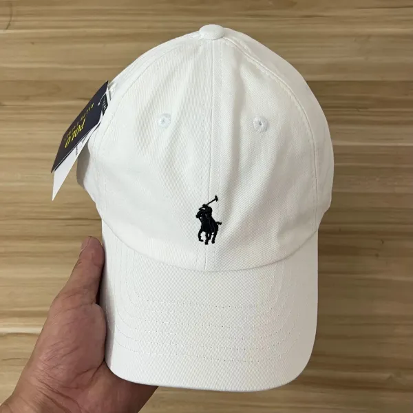 Ralph Lauren Polo Pony Black Baseball Cap - 17