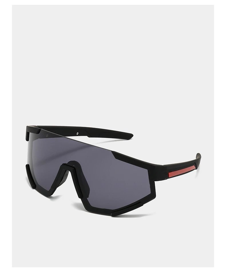Design Geometric Frame White Sunglasses Eyewear - 12