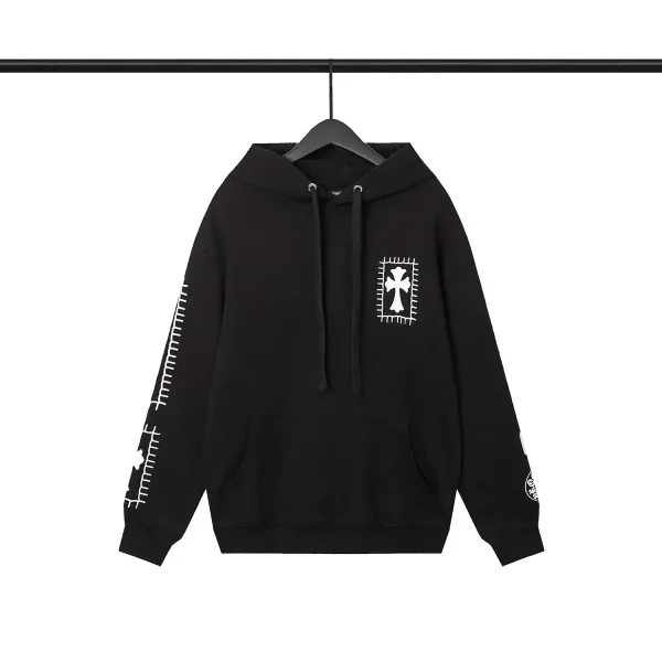 Off-White x Chrome Hearts Orange Hoodie - 12