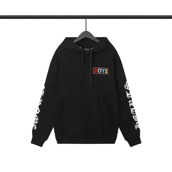 Off-White x Chrome Hearts Orange Hoodie - 14