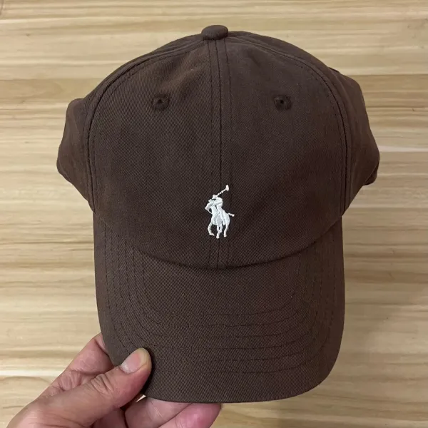 Ralph Lauren Polo Pony Black Baseball Cap - 19