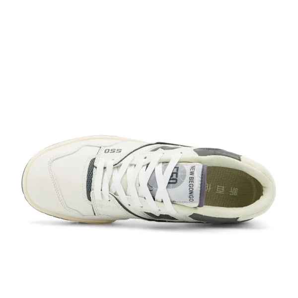 New Balance 550 White Navy Beige Sneakers - 34