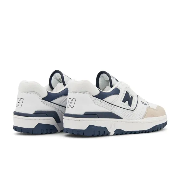 New Balance 550 White Navy Beige Sneakers - 44