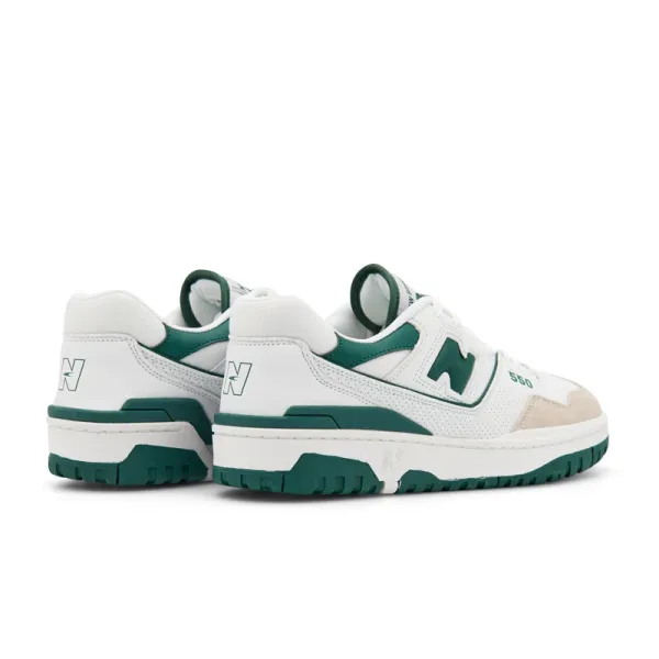 New Balance 550 White Navy Beige Sneakers - 32