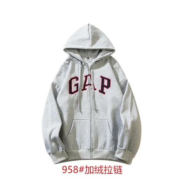 Gap Arch Logo Hoodie Army Green - 15