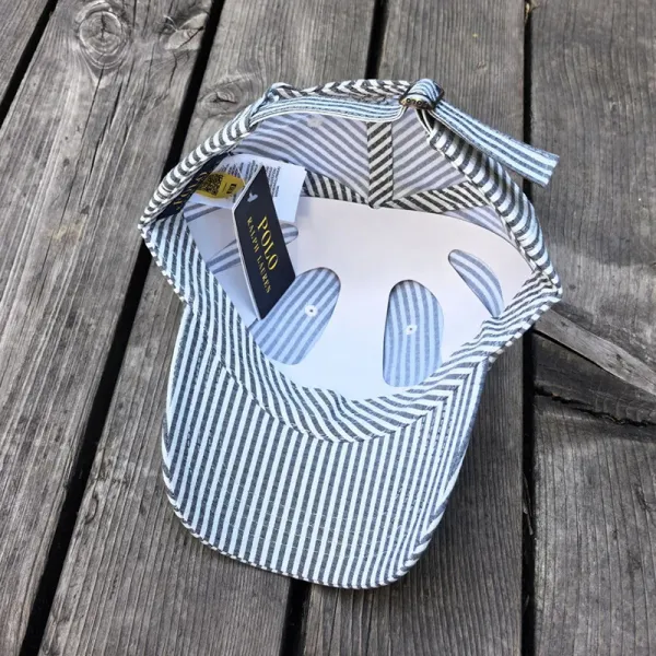 Polo Ralph Lauren Striped Cotton Twill Baseball Cap - 7
