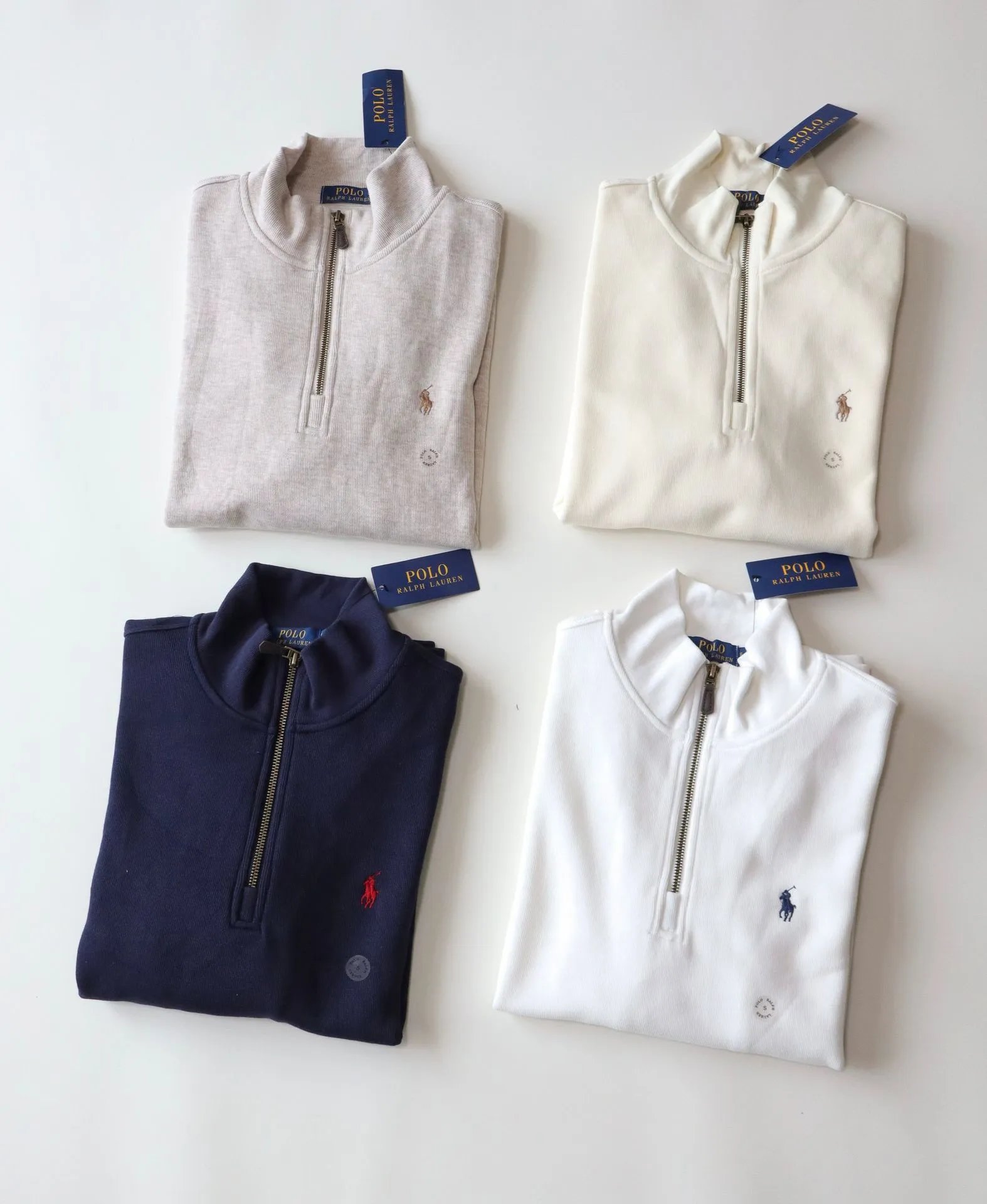 Polo Ralph Lauren Half-Zip Pullover Gray Sweater - 7
