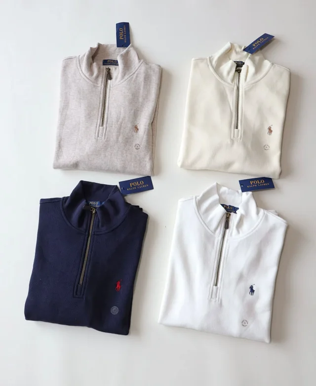 Polo Ralph Lauren Hoodies & Sweatshirts Embroidered Pony Quarter-Zip Sweatshirt product detail image 5